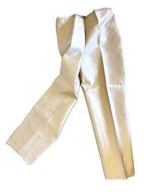 Tan Slacks Wool & Silk Sutton Studio Sz 12 NWOT